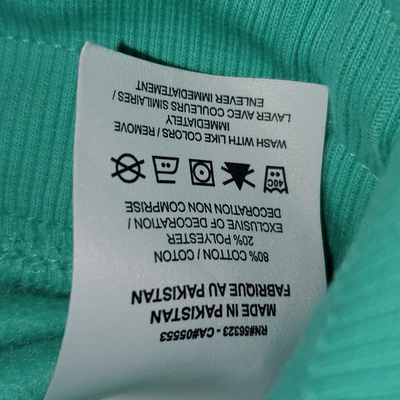 Nike Oversized Fit High Rise Sweatpant Joggers Women’s XXL Tiffany Green NWT - Picture 11 of 11